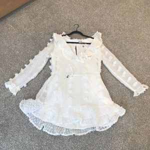 Runway Scout white dress!